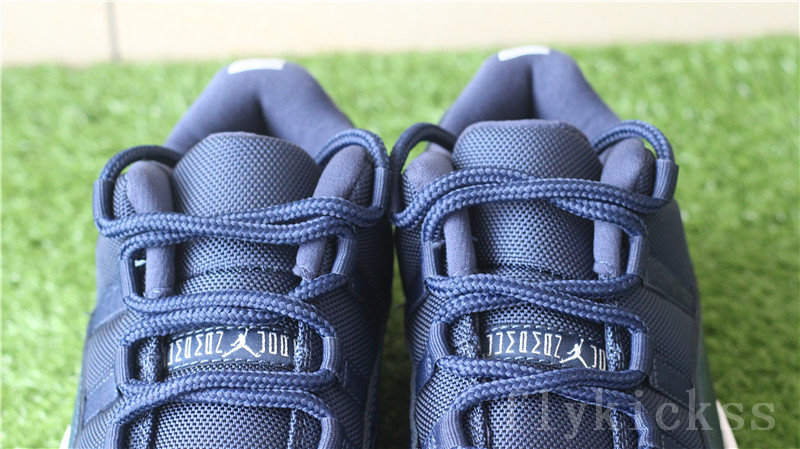 Authentic Air Jordan 11 Low Navy Gum